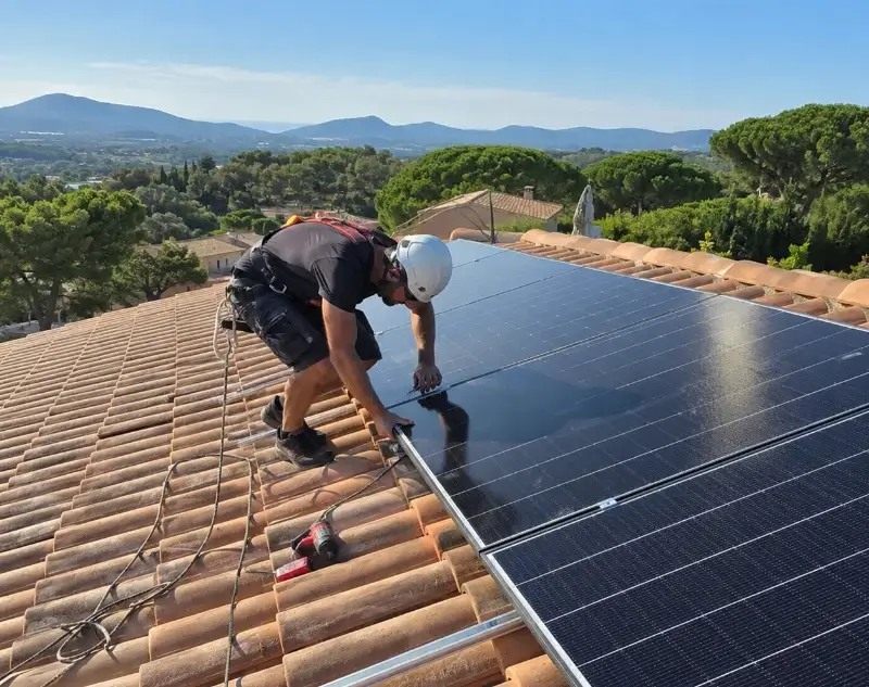 Installateur panneaux solaires Les Deux Alpes — pose photovoltaïque sur toiture